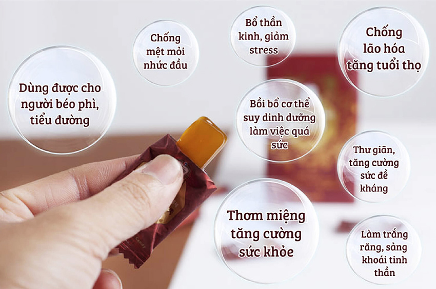 Kẹo Sâm Không Đường - JUNG KWAN JANG (Túi 240g)